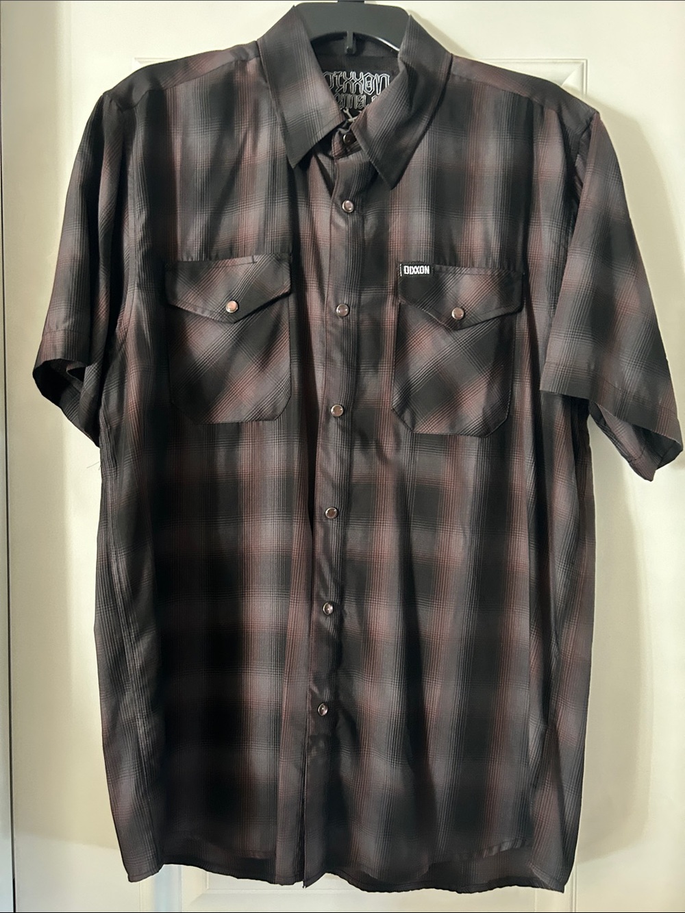 DIXXON Men’s Short-Sleeve Bamboo The Santana size Large